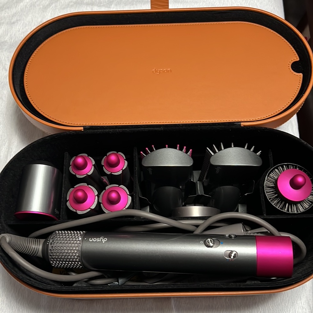 Dyson Airwrap Complete Styler for Multiple Hair Types and Styles, Fuchsia